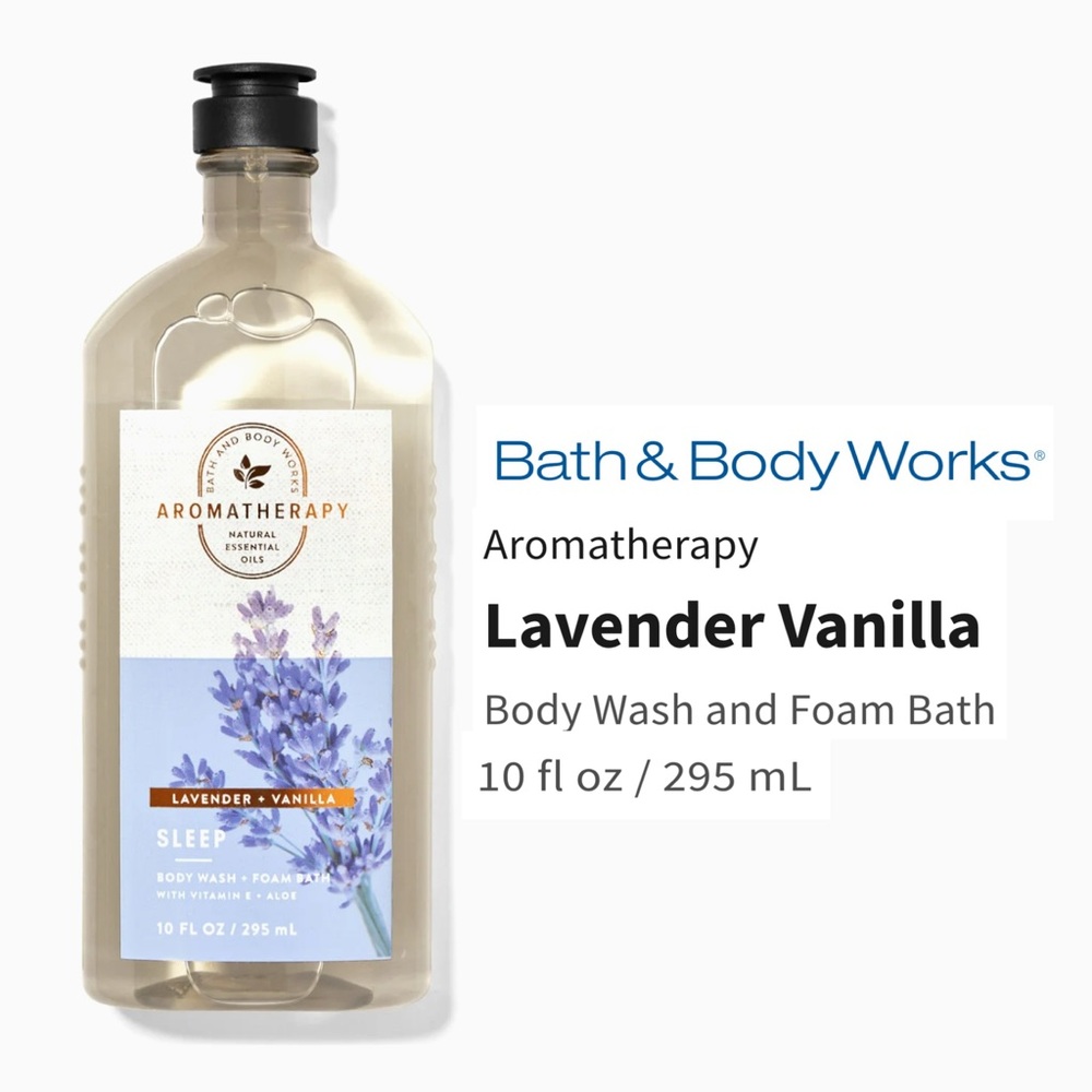 Bath & Body Works Lavender Vanilla Body Wash
